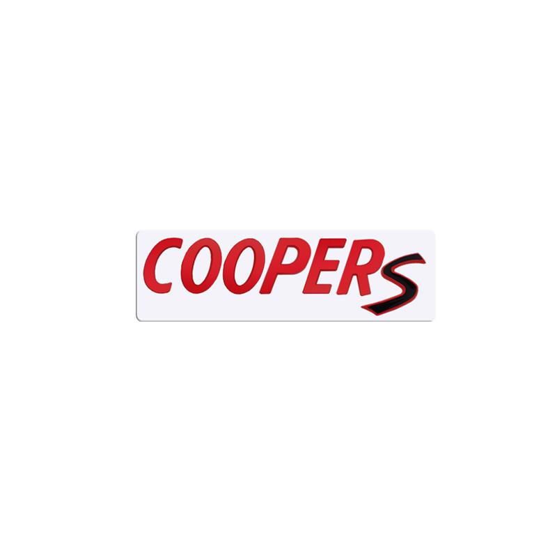 Metal 3D Badge ALL4 S Logo Car Rear Trunk Body Sticker Emblem For MINI COOPER S Clubman R55 R56 R57 R58 R59 F54 F55 F56 F57 JCW