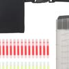 Emergency Glow Sticks for Marking and Signaling, Portable Labeling Tool with Sleeve