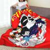 P-chan Ryoga Lost Pig Ranma 1⁄2 Adventure Comedy Blanket Fleece Soft Throw Blanket for Couch Bedding Sofa Throws Bedspread Quilt