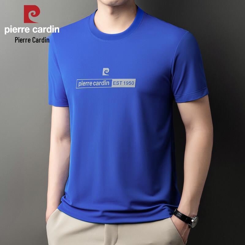 Pierre Cardin Men s Breathable Round Neck T-Shirt 175/L синий