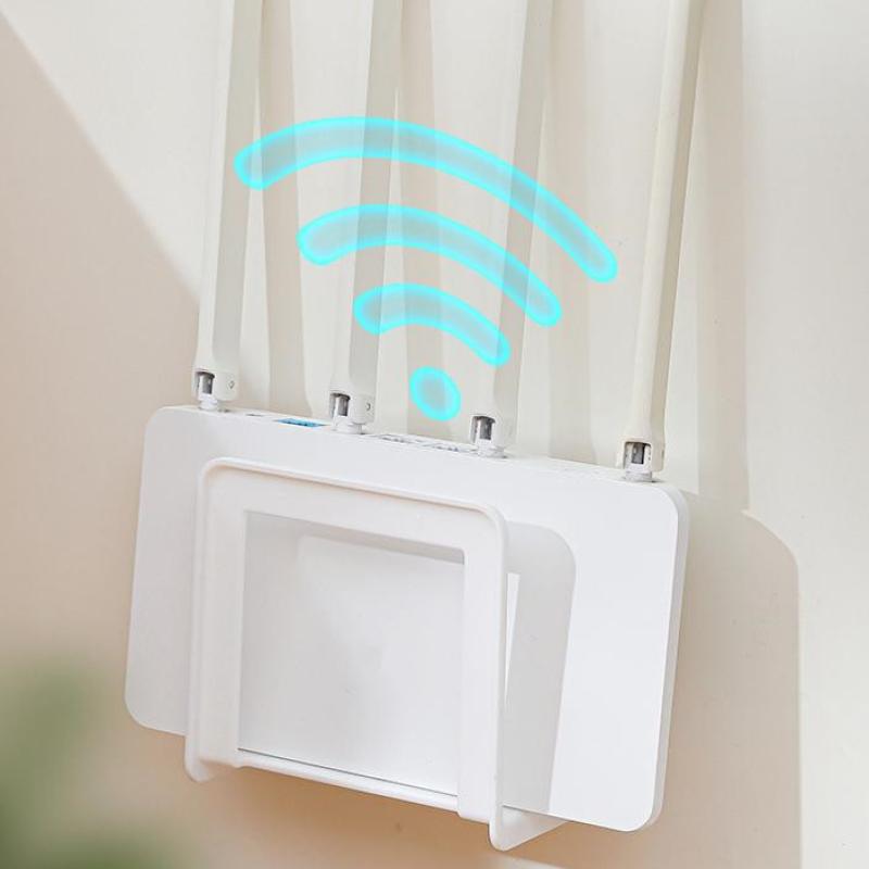 Home Router Storage Box Wireless Wifi Tv Set-Top Box Wall Mounted Storage Rack For Living Room Bedroom Sorting Storage