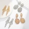 Geometric Pearl Earrings For Women With Gold Silver Finish Stylish Spring Jewelry