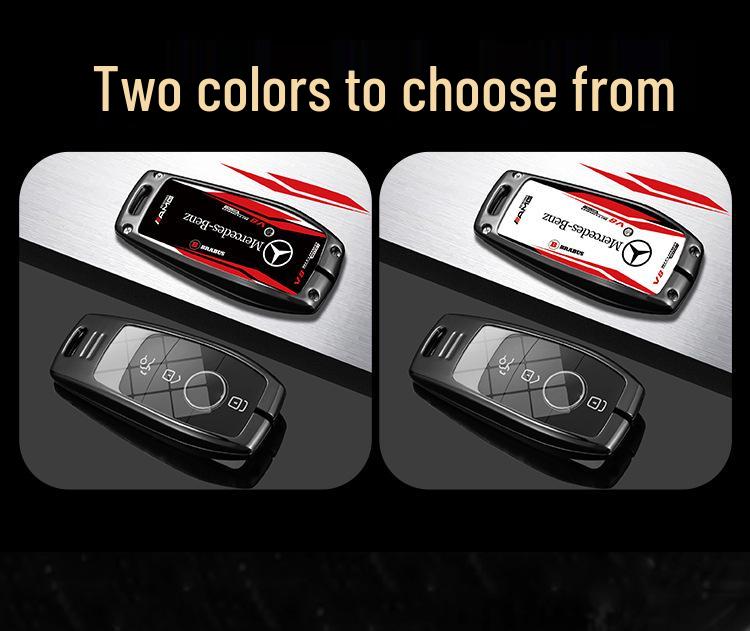 Compatible Mercedes Key Case for E300L, C260L, A200L, GLC, GLA200, GLE35