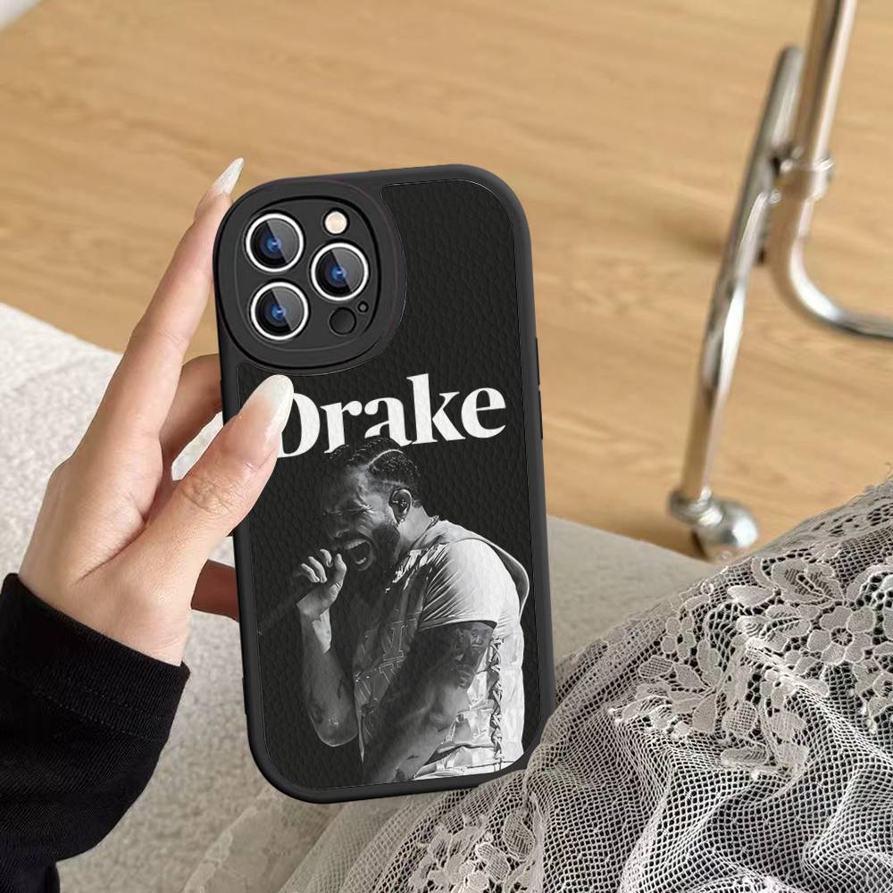 Singer Rapper D-Drake Phone Case For IPhone 16 15 14 13 12 11 Pro Max Plus 16E Soft Leather Cover
