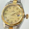 Used [With Stone] TISSOT Automatic Ladies Watch Gold YA0004