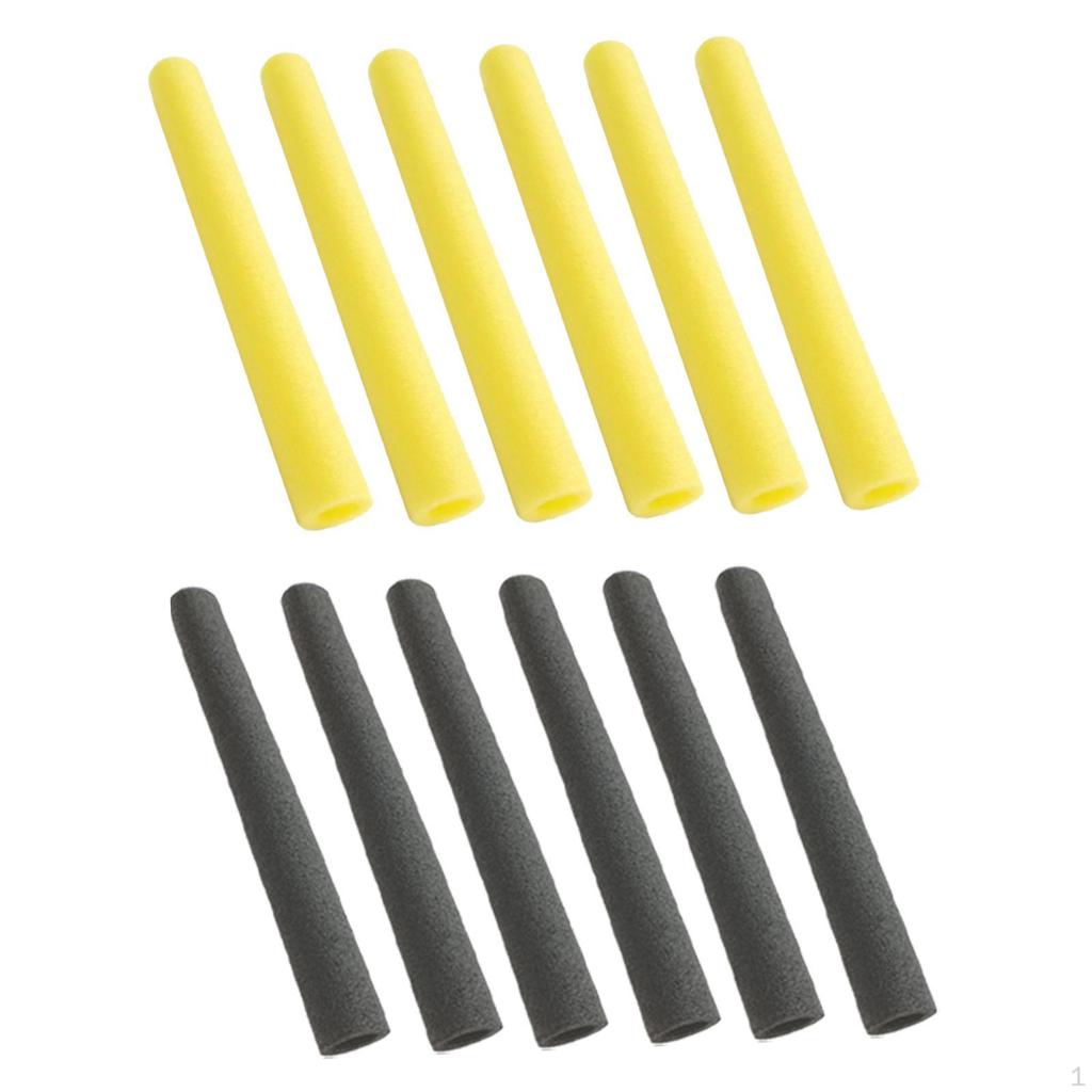 12 Stück Trampolinnetz Schaumstoffhüllen Abdeckungen Leichtgewicht 40 cm mit 2 Farben Polster für