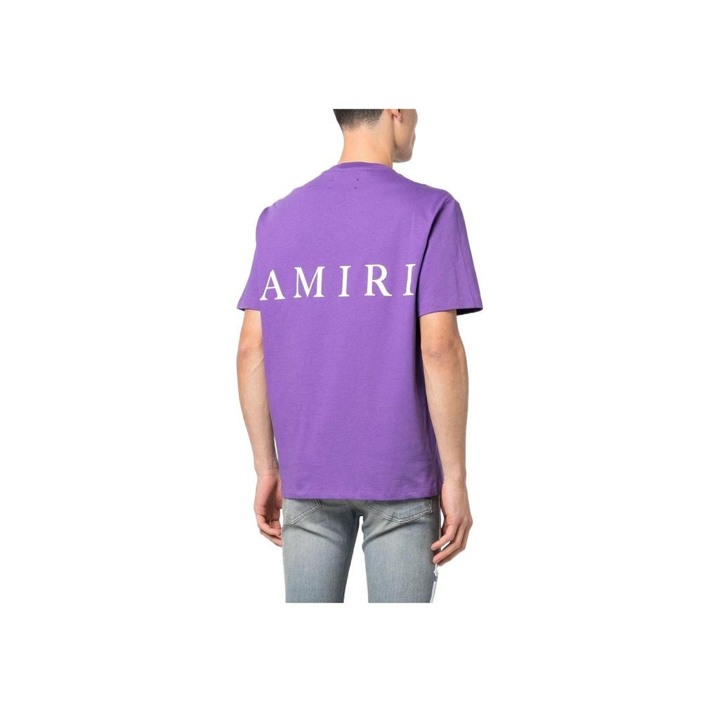 AMIRI MA Logo T-Shirt Purple Men Streetwear PS23MJL015-510