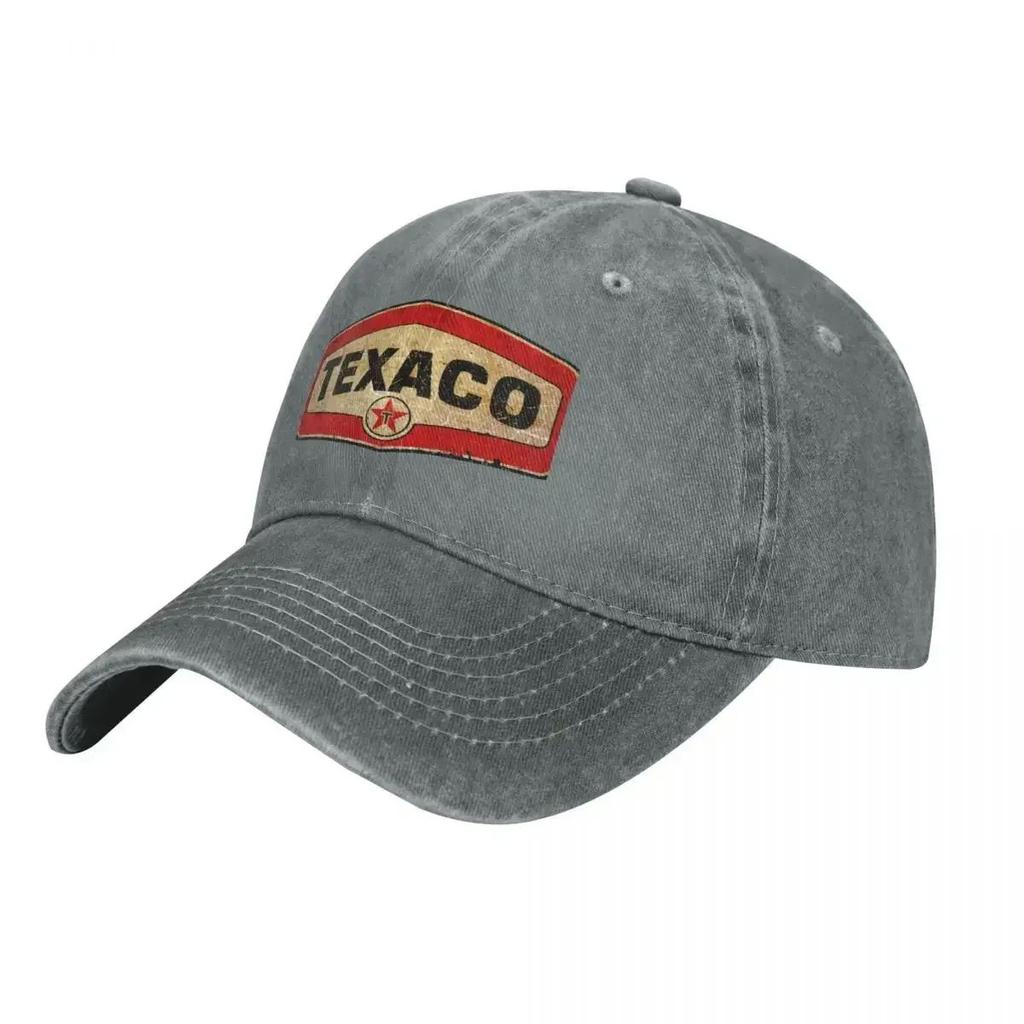 Ptrole Et Gaz Texaco Classique Vintage Baseball Cap Unisex Women Retro Adjustable Hat Outdoor Sun Protection Fishing Baseball Cap