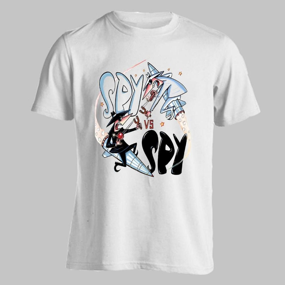 

Spy vs Spy Cartoon Funny Heavy Cotton White All Size Unisex Shirt UR041 Unisex T-Shirt XXXL