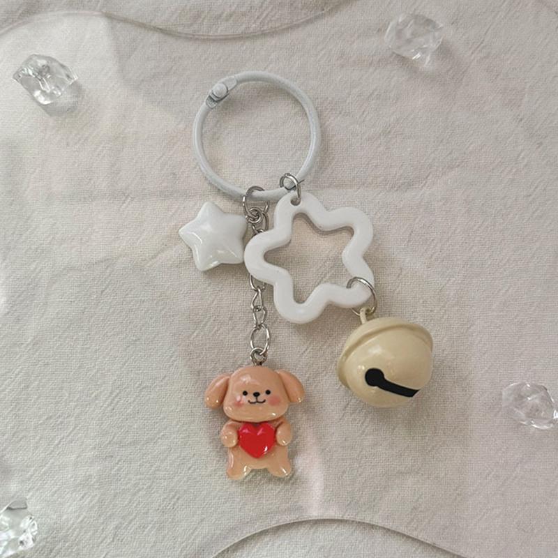 

Милый мультяшный щенок брелок милый брелок собака линия кавайный женский кулон сумка рюкзак украшение подарки