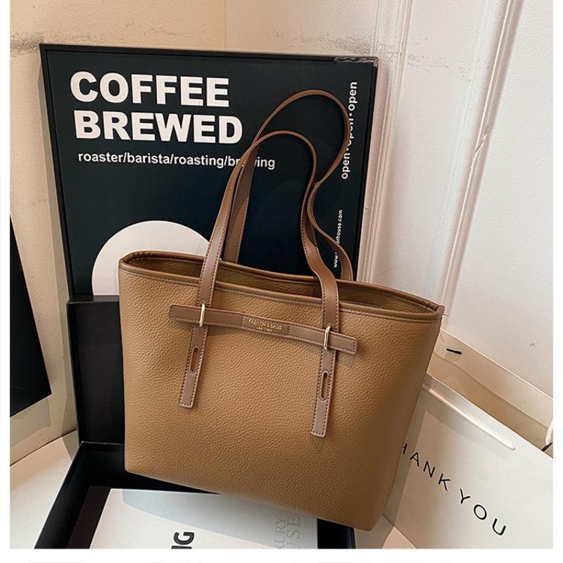New Large-capacity Tote Bag Casual Retro Shoulder Commuter Bag Women's Handbag Bag