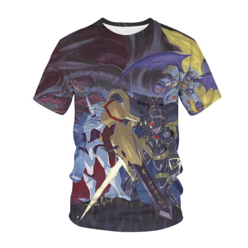 

Digimon Fashion Cute Pet 3D Digital Printed Men s Casual T-shirt 170