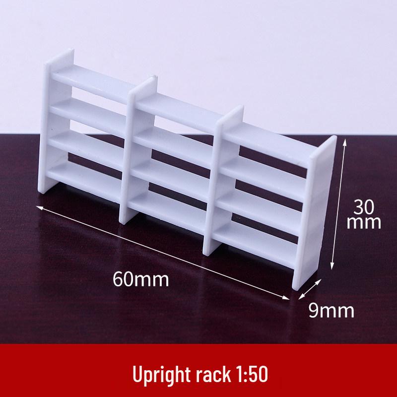 1:50 Scale White ABS Furniture Set for Architectural Model Interior Layout