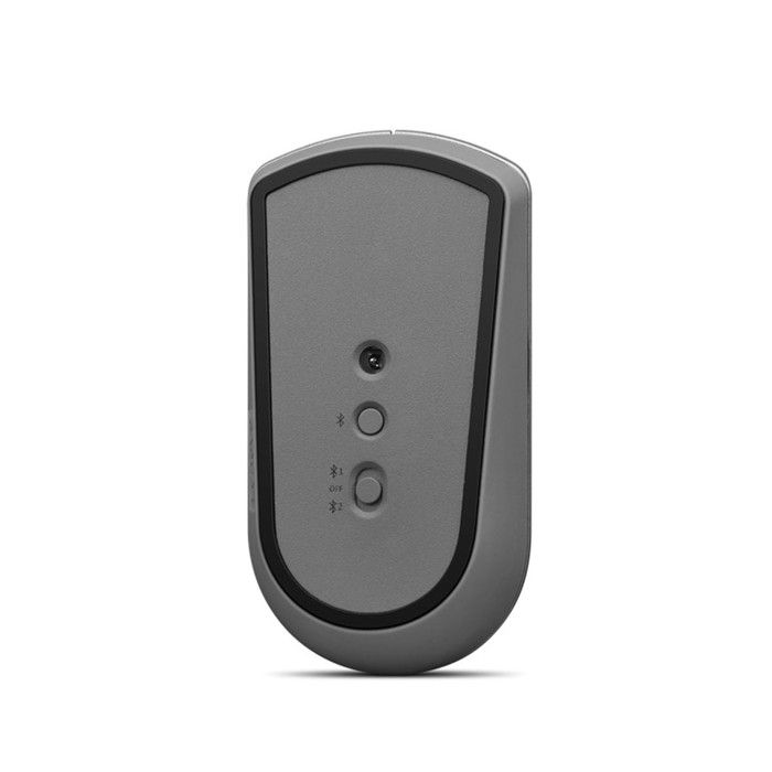 Souris Sans Fil LENOVO 600 Silent - Bluetooth 5.0 - Boutons Silencieux - Double Connexion - Gris Fer
