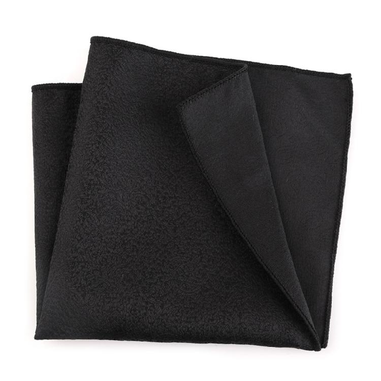 Chusteczka 25,5x25,5cm z Ciemnym Wzorem dla Pana Młodego Ślub Biznesowa Chusteczka