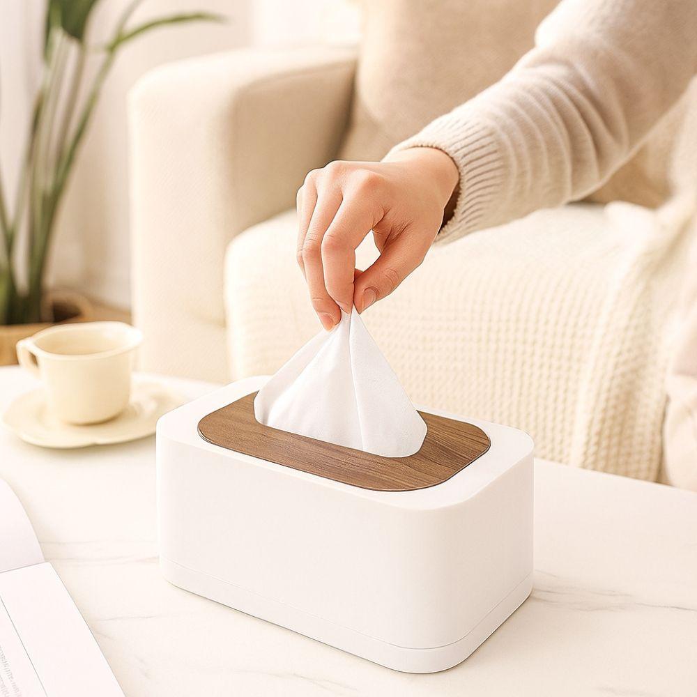 Waterproof Tissue Box Plastic Paper Towel Organizer Multi Functional Toilet Paper Holder Hotel Use