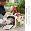 Portable Pet Cats Dogs Backpack Outdoor Carying Bag Comfortable Breathable Large Capacity Shoulder Handbag for Pet Products