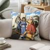 A-Avatar The Last Airbender Throw Pillow Covers Pattern Cushion Cover Suitable For Sofa Bedroom Car Pillow Cover