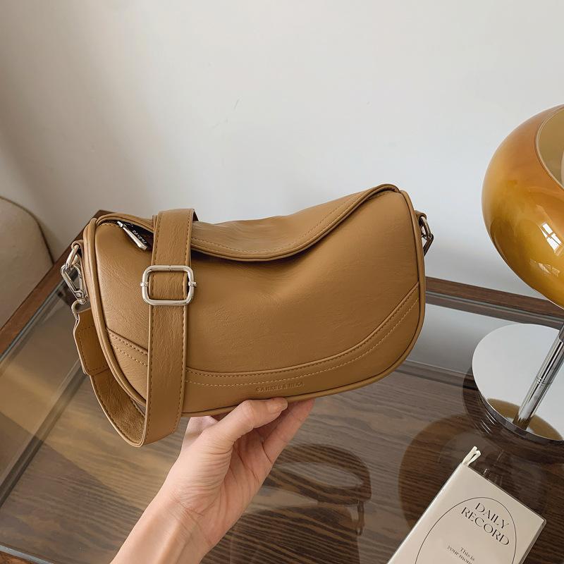 

Модная наплечная сумка Женская новая сумка для поездок на работу Повседневная сумка-мессенджер коричневый