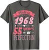 55 Birthday Decorations 55th BDay 1968 Birthday Unisex T-Shirt