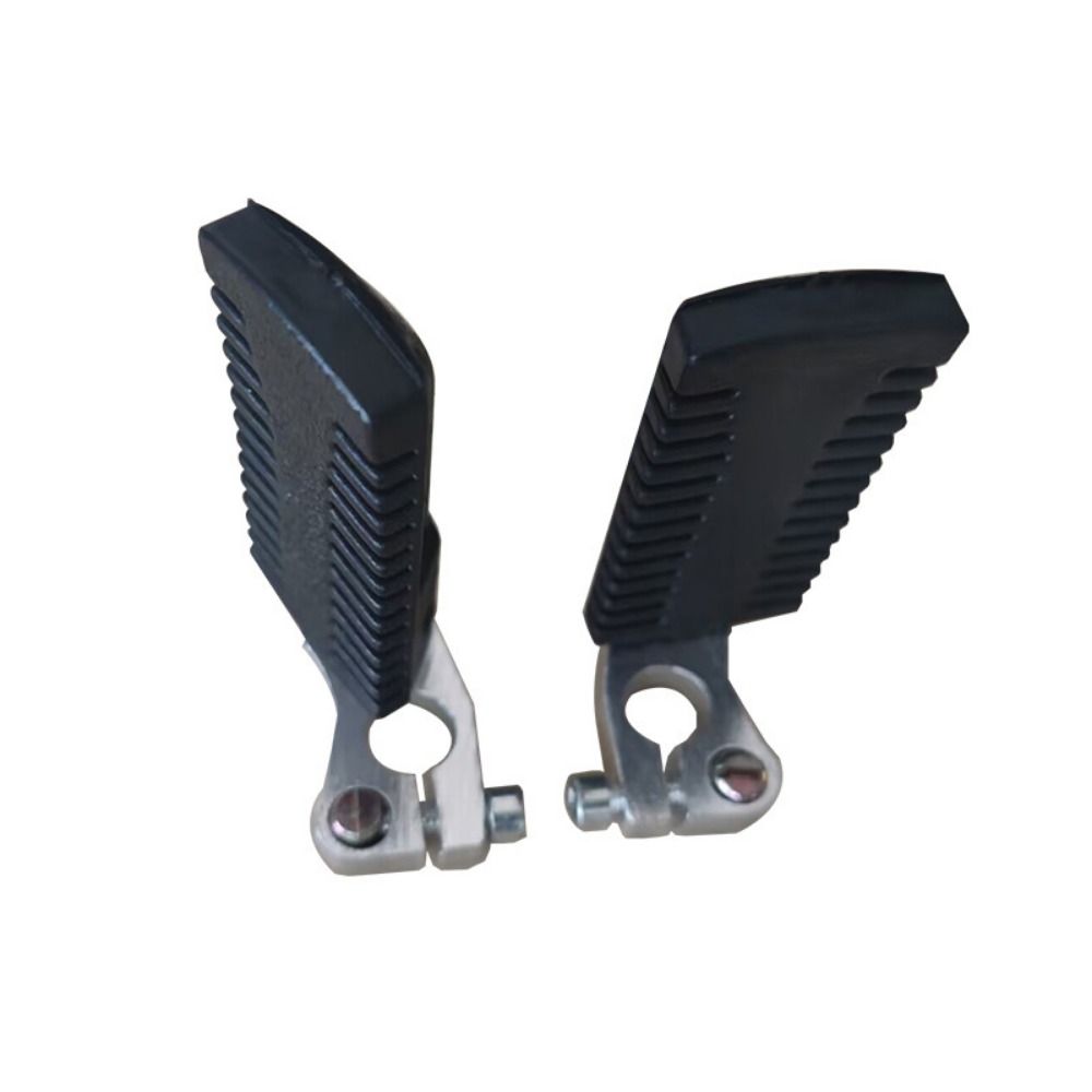 1 Pair Black Motorcycle Rear Foot Pegs Non-slip Motorcycle Foot Rests Motorcycle Pedals  Kart