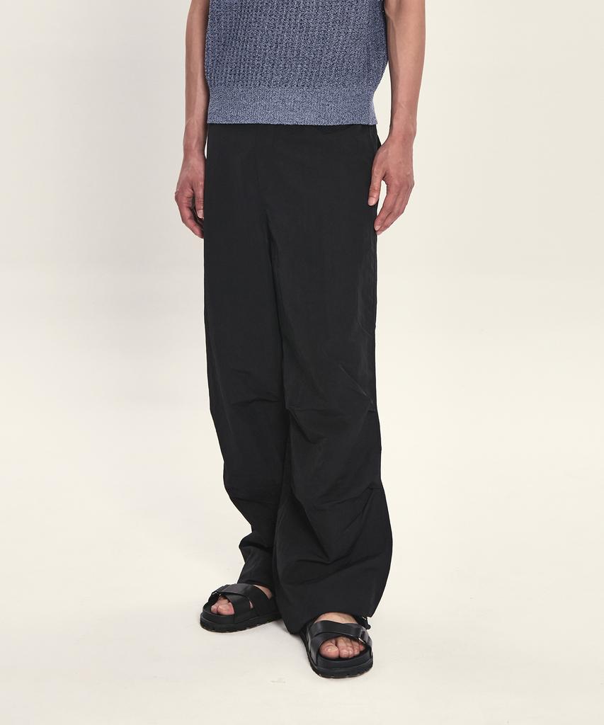 BLACK MOMENT Utility Wide Parachute Nylon Pants _ 4 Colors