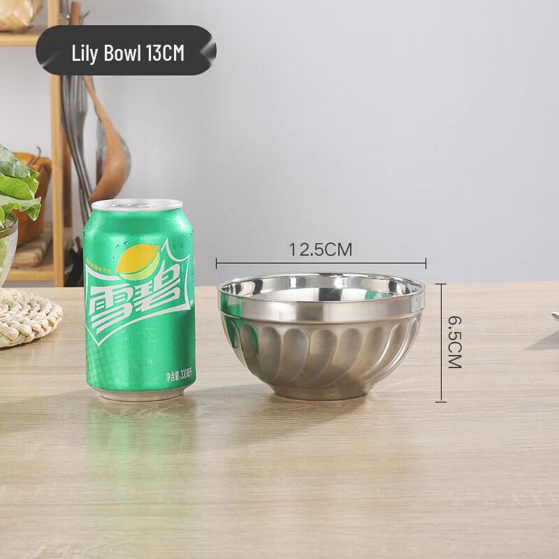 Double-Layer Stainless Steel Anti-Scald Bowl