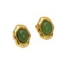 European and American Irregular Hemming Stud Earrings Retro Light Luxury Earrings
