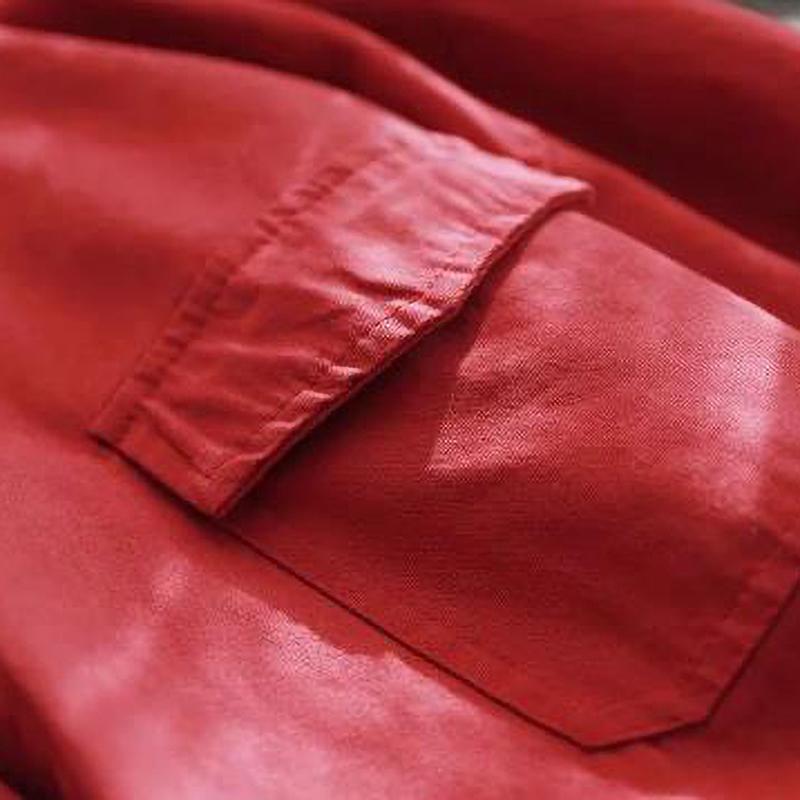 Plus Size Oversize Jackets Women Spring Hooded  Jacket Cotton Black Coat Coat Fashion Red Black