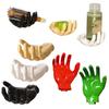 Yousheng Lustige Hand Aufhänger Stark Tragfähig Wandmontiert Bohrfrei Universal Handtuch Gel Halter Badezimmer Seifenablage Dekoration
