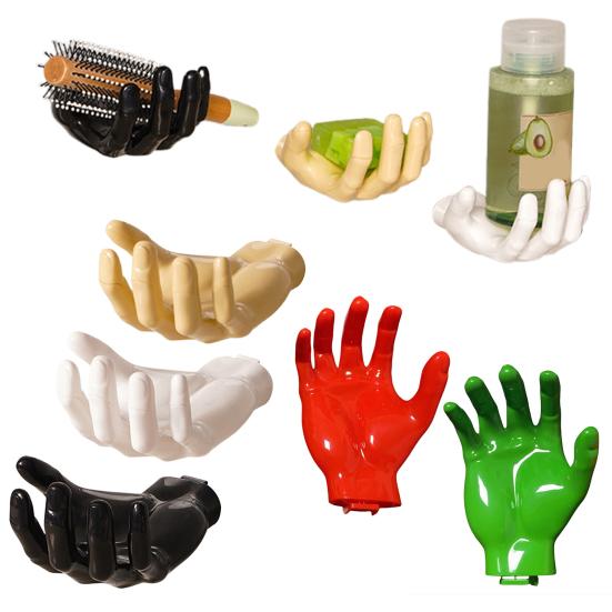 Yousheng Fun Hand Hanger Strong Load-bearing Wall-Mounted No-Drill Universal Towel Gel Holder Bathroom Soap Rack Decoration