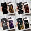 Halloween Witch Cat Case For Xiaomi Redmi Note 13 Pro 14 12 11 9 10 9S 10S 11S 12S Redmi 13C 10C 12C 14C Cover