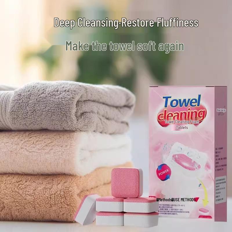New User Discount: Towel Cleaner Detergent for De-yellowing, Desmell and Restoration