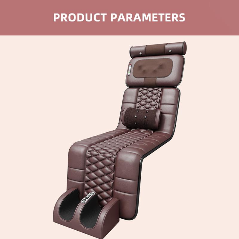 Massage Mattress Full Body Massager Multifunctional Electric Massage Mat Vibration Heating Infrared For Neck Back Foot Lumbar Airbag Traction