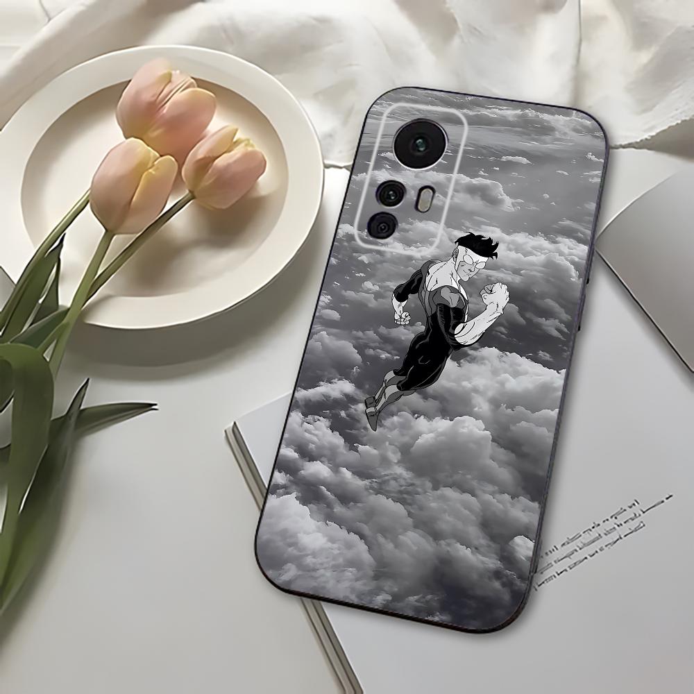 Cool I-InvincibleS Comic Phone Case For Xiaomi 11 Redmi Note 11 5G 8T 9A 9 10T Note8Pro Note9 12SUltra Black Case