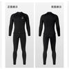 3mm Mens Wetsuit Set Long Sleeve Top Pants Snorkeling Surfing Diving Warmth UV Protection