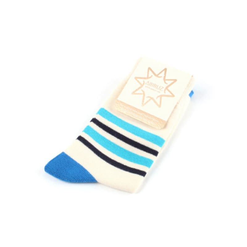 Abiruz Unisex Blue Point Stripe Socks HM-69-UNI