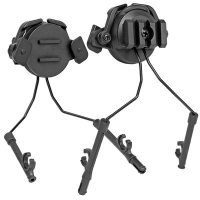 E# Headset-Helmschienenadapter, erweiterbarer Headset-Halter für 19–21 mm Helmschiene