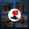 Mini Shoe Light 3 Modes Adjustable Waterproof Lightweight Rechargeable Super Bright Outdoor Camping Hiking Night Walking Sports Shoes Headlight