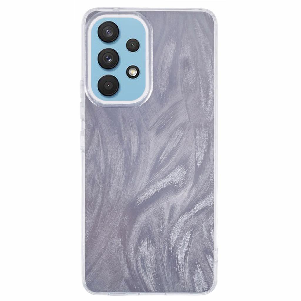 YX Series For Samsung Galaxy A52 5G/A52 4G/A52s 5G Case IMD Pattern Soft TPU Back Cover