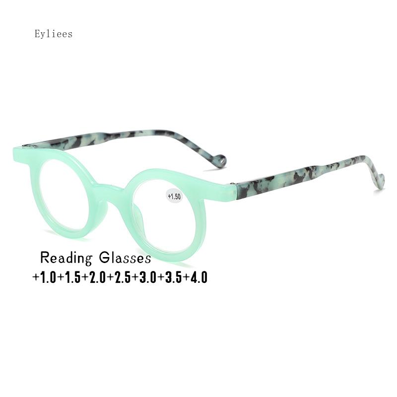 New Small Frame Round Reading Glasses Anti Blue Light Blocking Computer Presbyopic Eyeglasses +1.0...+4.0 Fashion Trend