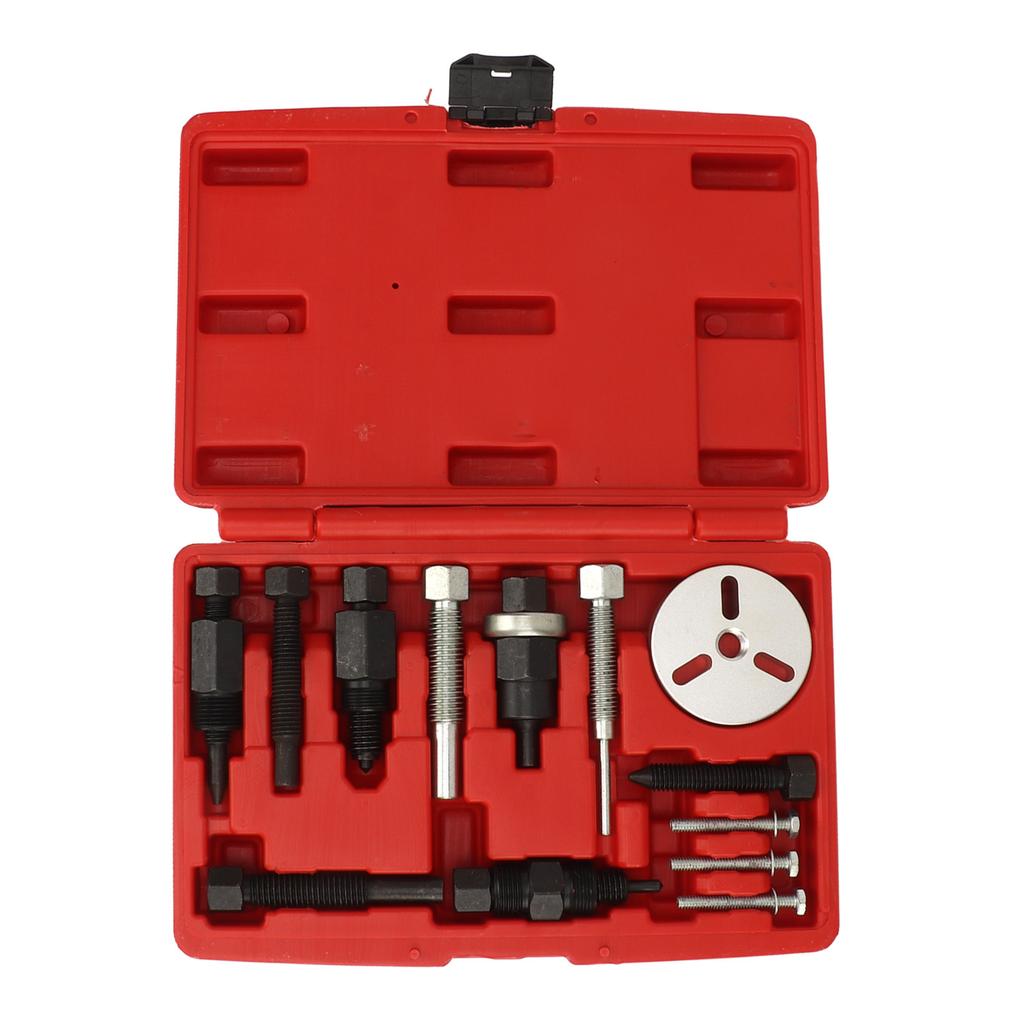 13PCS Kupplungsnabenabzieher Kohlenstoffstahl Effizient Tragbar Klimakompressor Kupplung Service-Kit für