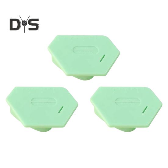 

3 шт. Магнитный направляющий шов для швейной машины со шкалой Многофункциональный домашний швейный инструмент для подгибки краев Универсальные аксессуары для швейной машины 3pcs зелёный