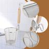 Noodle Strainer Deep Skimmer Food Dumpling Mesh Pasta Basket for Restaurant