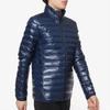 Adidas Warm Solid Color Casual Long Sleeve Down Jacket Men Jackets Blue BQ7774