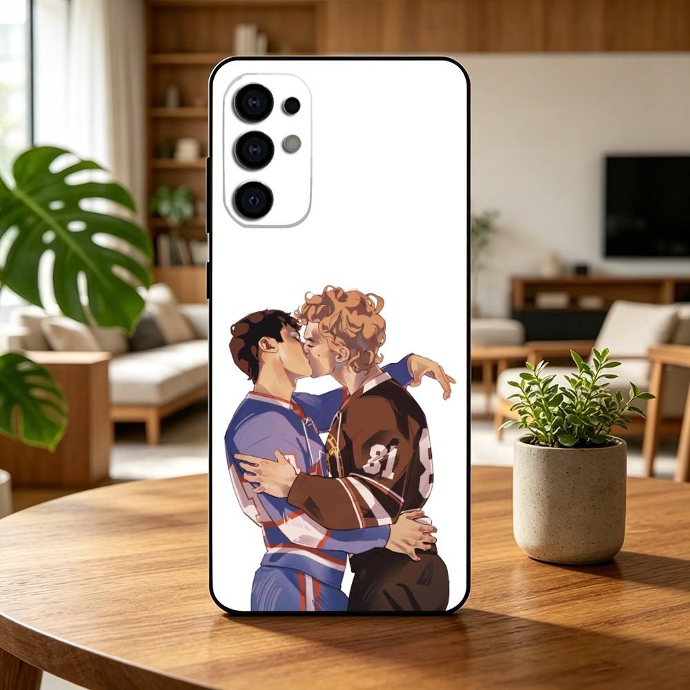 H-heated R-rivalry Cute  Phone Case For Samsung S25,S24,S21,S22,S23,S30,Ultra,S20,Plus,Fe,Lite,Note,10,Black Cover