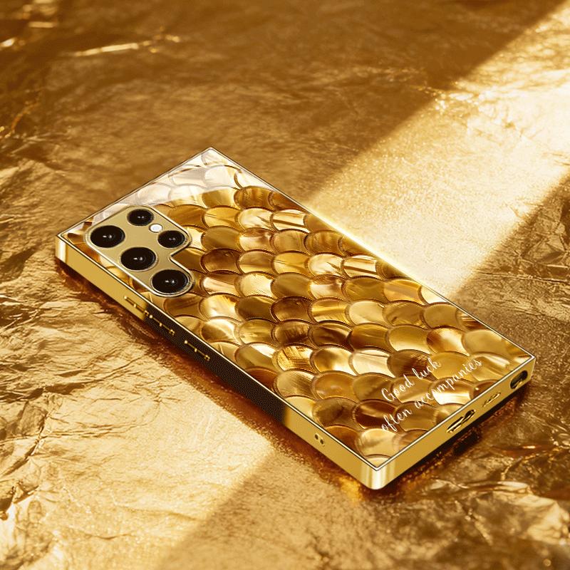 

Stylish Glamorous PhoneCase Electroplated Glass TPU PhoneCase for Samsung Galaxy S26 S25 S24 S23 S22 FE,Ultra,Plus Dropresistant For Galaxy S22 Ultra