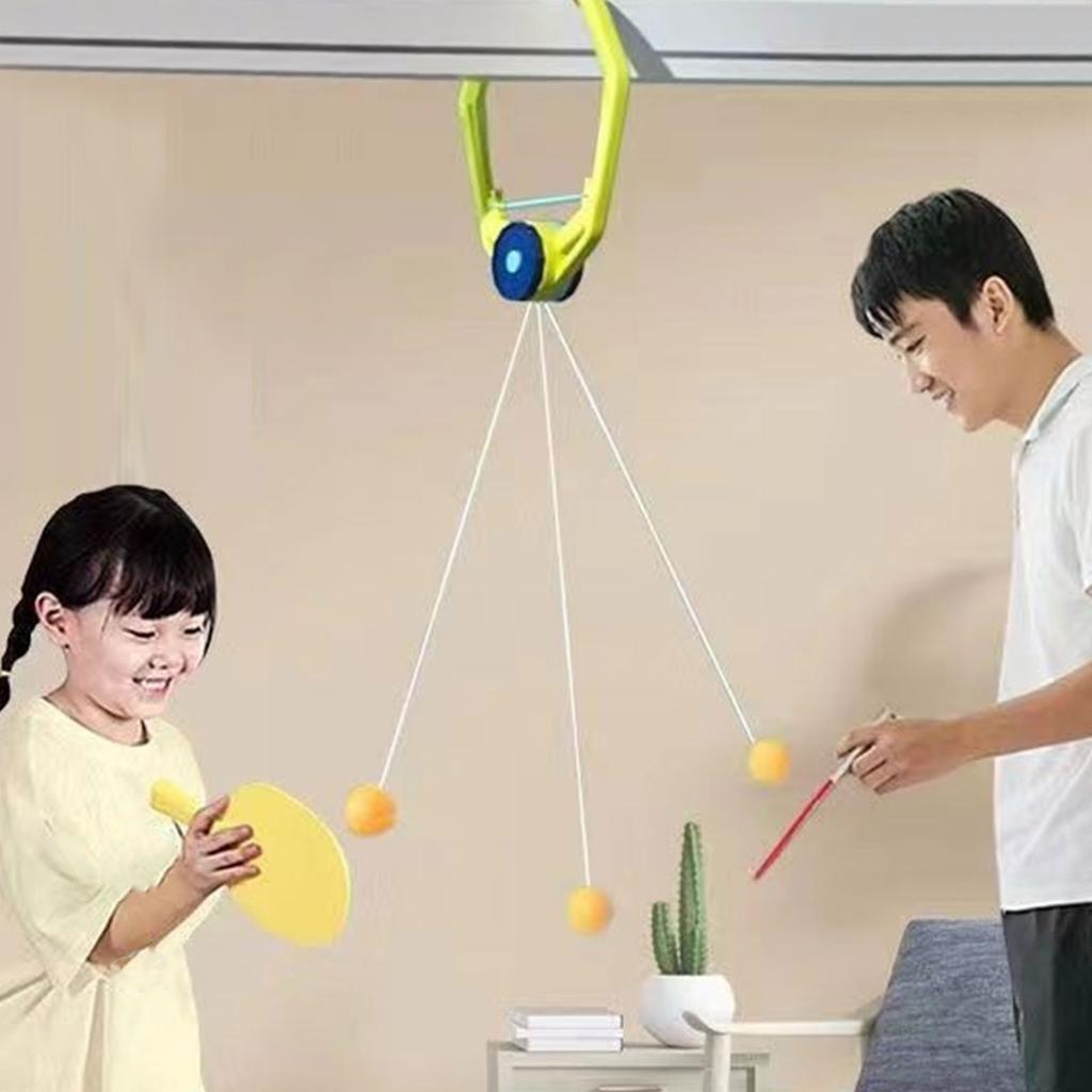 Door Pingpong Game Pingpong Doorway Game Hanging Pingpong Trainer Set Adjustable Hanging Table Tennis Trainer Set