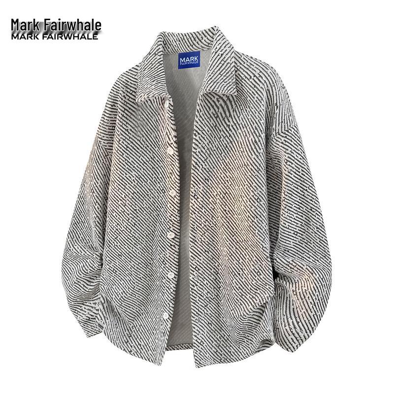 Mark Fairwhale Men's Thickened Lapel Jacket
