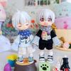 OB11 Clothes Cute Cartoon T-shirt Sweater Shorts Pants Shoes for Molly, GSC Body, Obitsu11, YMY, DDF, 1/12bjd Doll Accessories